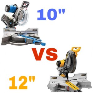 10-inch vs 12-inch miter saw