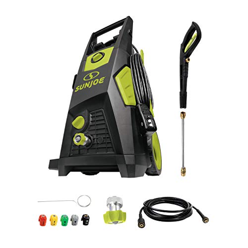 Sun Joe SPX3500 2300 Max Psi 1.48 Gpm Brushless Induction Electric Pressure Washer, w/Brass Hose Connector