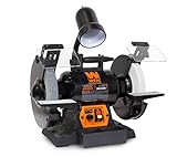 WEN 4280 5-Amp 8-Inch Variable Speed Bench Grinder with Work Light