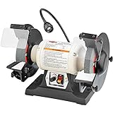 Shop Fox W1840 Variable-Speed Grinder with Work Light, 8'
