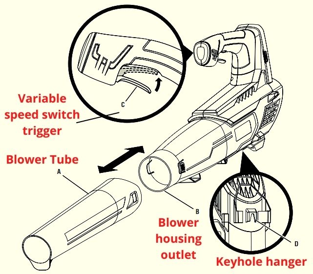 Ryobi P2108A Diagram